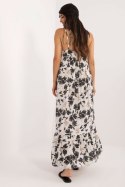 Sukienka Model DHJ-SK-7772.25 White/Black - Italy Moda Italy Moda Sukienka Model DHJ-SK-7772.25 White/Black - Italy Moda Italy Moda