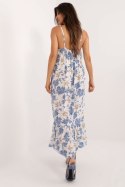 Sukienka Model DHJ-SK-7772.25 White/Blue - Italy Moda Italy Moda Sukienka Model DHJ-SK-7772.25 White/Blue - Italy Moda Italy Moda