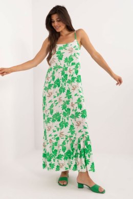 Sukienka Model DHJ-SK-7772.25 White/Green - Italy Moda Italy Moda