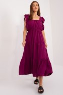 Sukienka Model DHJ-SK-8352.04 Dark Violet - Italy Moda Italy Moda Sukienka Model DHJ-SK-8352.04 Dark Violet - Italy Moda Italy Moda