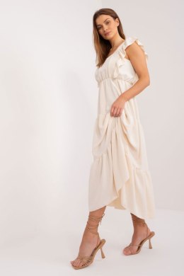 Sukienka Model DHJ-SK-8352.04 Light Beige - Italy Moda Italy Moda