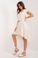 Sukienka Model DHJ-SK-8921.21 Light Beige - Italy Moda Italy Moda Sukienka Model DHJ-SK-8921.21 Light Beige - Italy Moda Italy Moda