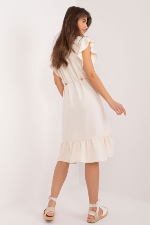 Sukienka Model DHJ-SK-8921.21 Light Beige - Italy Moda Italy Moda Sukienka Model DHJ-SK-8921.21 Light Beige - Italy Moda Italy Moda