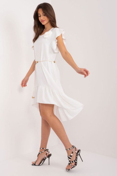 Sukienka Model DHJ-SK-8921.21 White - Italy Moda Italy Moda Sukienka Model DHJ-SK-8921.21 White - Italy Moda Italy Moda