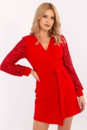 Sukienka Model MI-SK-67634.99 Red - Italy Moda Italy Moda Sukienka Model MI-SK-67634.99 Red - Italy Moda Italy Moda