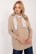 Sweter Damski Model DHJ-BZ-19226.91 Camel - Italy Moda Italy Moda Sweter Damski Model DHJ-BZ-19226.91 Camel - Italy Moda Italy Moda
