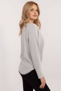 Sweter Damski Model DHJ-BZ-19238.26 Light Grey - Italy Moda Italy Moda Sweter Damski Model DHJ-BZ-19238.26 Light Grey - Italy Moda Italy Moda