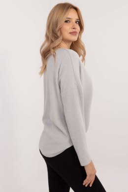 Sweter Damski Model DHJ-BZ-19238.26 Light Grey - Italy Moda Italy Moda