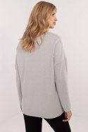Sweter Damski Model DHJ-BZ-19238.26 Light Grey - Italy Moda Italy Moda Sweter Damski Model DHJ-BZ-19238.26 Light Grey - Italy Moda Italy Moda
