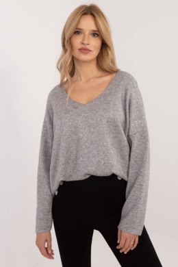 Sweter Damski Model DHJ-SW-17690.21 Grey - Italy Moda Italy Moda