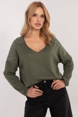 Sweter Damski Model DHJ-SW-17690.21 Khaki - Italy Moda Italy Moda