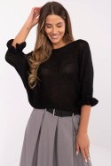 Sweter Damski Model MI-SW-2502.60 Black - Italy Moda Italy Moda Sweter Damski Model MI-SW-2502.60 Black - Italy Moda Italy Moda