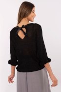Sweter Damski Model MI-SW-2502.60 Black - Italy Moda Italy Moda Sweter Damski Model MI-SW-2502.60 Black - Italy Moda Italy Moda