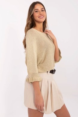 Sweter Damski Model MI-SW-2502.60 Gold - Italy Moda Italy Moda