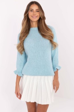 Sweter Damski Model MI-SW-2912.10X Light Blue - Italy Moda Italy Moda