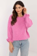 Sweter Damski Model MI-SW-2912.10X Pink - Italy Moda Italy Moda Sweter Damski Model MI-SW-2912.10X Pink - Italy Moda Italy Moda