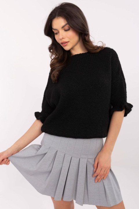 Sweter Damski Model MI-SW-2913.99 Black - Italy Moda Italy Moda Sweter Damski Model MI-SW-2913.99 Black - Italy Moda Italy Moda