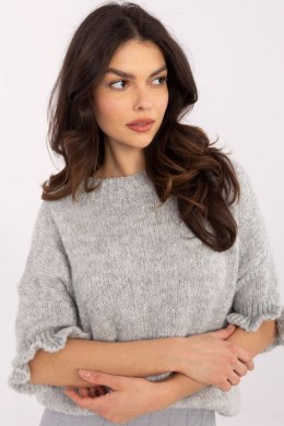 Sweter Damski Model MI-SW-2913.99 Grey - Italy Moda Italy Moda