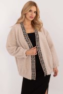 Sweter Kardigan Model DHJ-NA-A8500.11P Beige - Italy Moda Italy Moda Sweter Kardigan Model DHJ-NA-A8500.11P Beige - Italy Moda Italy Moda
