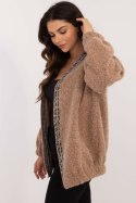 Sweter Kardigan Model DHJ-NA-A8500.11P Camel - Italy Moda Italy Moda Sweter Kardigan Model DHJ-NA-A8500.11P Camel - Italy Moda Italy Moda