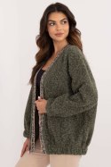Sweter Kardigan Model DHJ-NA-A8500.11P Khaki - Italy Moda Italy Moda Sweter Kardigan Model DHJ-NA-A8500.11P Khaki - Italy Moda Italy Moda