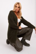 Sweter Kardigan Model DHJ-SW-1009.09P Dark Khaki - Italy Moda Italy Moda Sweter Kardigan Model DHJ-SW-1009.09P Dark Khaki - Italy Moda Italy Moda