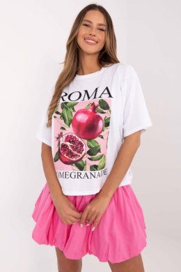 T-shirt Damski Model MI-TS-M745.33 White - Italy Moda Italy Moda
