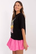 Tshirt Damski Model MI-TS-M745-1.37 Black - Italy Moda Hurtownia odzieży on-line, moda damska, bielizna i obuwie dla kobiet - Ma Italy Moda Tshirt Damski Model MI-TS-M745-1.37 Black - Italy Moda Hurtownia odzieży on-line, moda damska, bielizna i obuwie dla kobiet - Ma Italy Moda