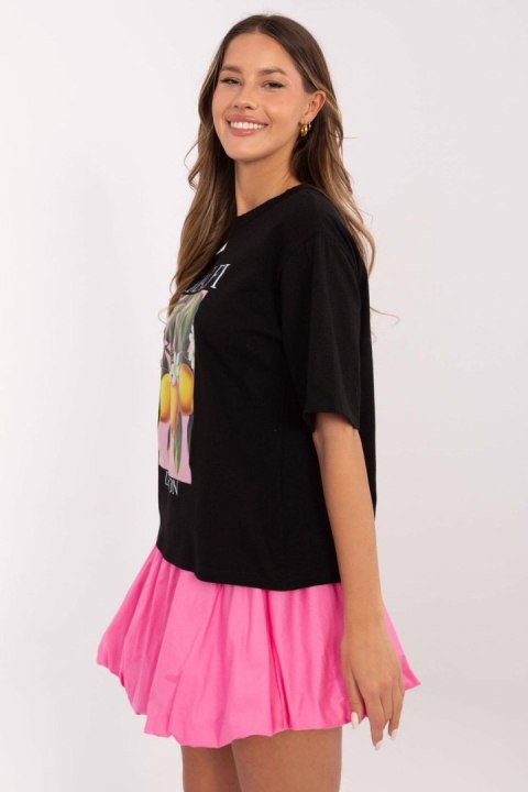 Tshirt Damski Model MI-TS-M745-1.37 Black - Italy Moda Hurtownia odzieży on-line, moda damska, bielizna i obuwie dla kobiet - Ma Italy Moda Tshirt Damski Model MI-TS-M745-1.37 Black - Italy Moda Hurtownia odzieży on-line, moda damska, bielizna i obuwie dla kobiet - Ma Italy Moda