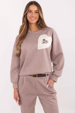 Bluza Damska Model DHJ-BL-20322.72 Dark Beige - Italy Moda Italy Moda