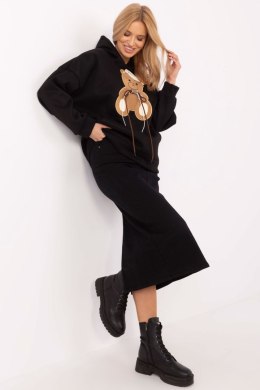 Bluza Damska Model DHJ-BL-A8695.65P Black - Italy Moda Italy Moda