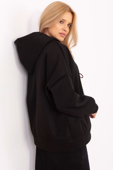 Bluza Damska Model DHJ-BL-A8695.65P Black - Italy Moda Italy Moda Bluza Damska Model DHJ-BL-A8695.65P Black - Italy Moda Italy Moda