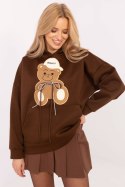Bluza Damska Model DHJ-BL-A8695.65P Brown - Italy Moda Italy Moda Bluza Damska Model DHJ-BL-A8695.65P Brown - Italy Moda Italy Moda