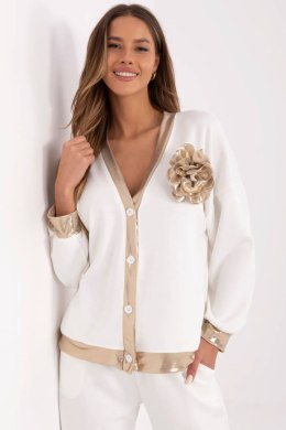 Bluza Damska Model MI-BL-61789.24 Ecru - Italy Moda Italy Moda