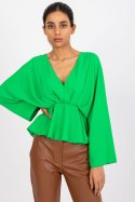 Bluzka Model DHJ-BZ-11979.67 Green - Italy Moda Italy Moda Bluzka Model DHJ-BZ-11979.67 Green - Italy Moda Italy Moda