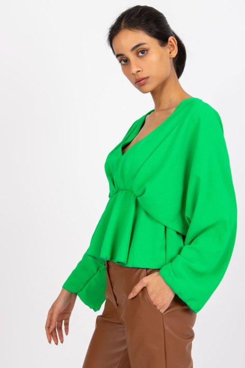 Bluzka Model DHJ-BZ-11979.67 Green - Italy Moda Italy Moda Bluzka Model DHJ-BZ-11979.67 Green - Italy Moda Italy Moda