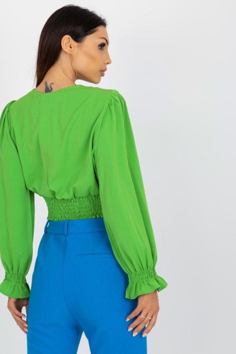 Bluzka Model DHJ-BZ-13866.92P Light Green - Italy Moda Italy Moda Bluzka Model DHJ-BZ-13866.92P Light Green - Italy Moda Italy Moda