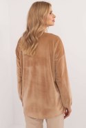 Bluzka Model DHJ-BZ-19902.49P Camel - Italy Moda Italy Moda Bluzka Model DHJ-BZ-19902.49P Camel - Italy Moda Italy Moda