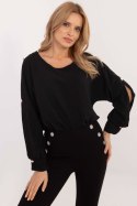 Bluzka Model MI-BZ-98684.89 Black - Italy Moda Italy Moda Bluzka Model MI-BZ-98684.89 Black - Italy Moda Italy Moda