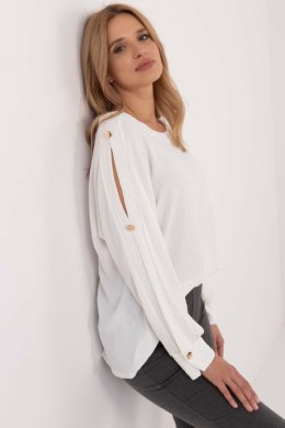 Bluzka Model MI-BZ-98684.89 White - Italy Moda Italy Moda