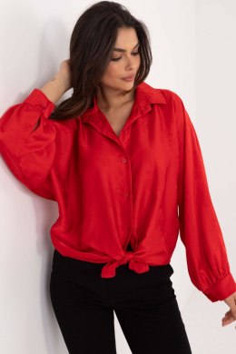 Koszula Damska Model DHJ-KS-16528.34 Red - Italy Moda Italy Moda