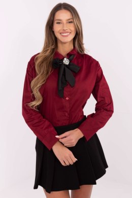 Koszula Damska Model DHJ-KS-9236.92P Bordo - Italy Moda Italy Moda