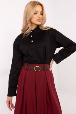 Koszula Damska Model MI-KS-C238.04 Black - Italy Moda Italy Moda