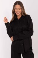 Koszula Damska Model MI-KS-C248.34 Black - Italy Moda Italy Moda Koszula Damska Model MI-KS-C248.34 Black - Italy Moda Italy Moda