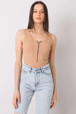 Koszulka Top Model DHJ-TP-13287.36P Camel - Italy Moda Italy Moda