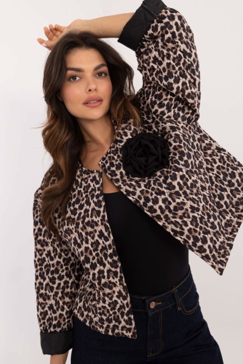 Kurtka Damska Model DHJ-KR-A8357-2.87 Black/Beige - Italy Moda Italy Moda Kurtka Damska Model DHJ-KR-A8357-2.87 Black/Beige - Italy Moda Italy Moda