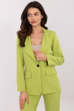 Marynarka Model DHJ-MA-18736.12 Limonka - Italy Moda Italy Moda