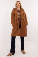 Płaszcz Damski Model DHJ-PL-19991.86 Light Brown - Italy Moda Italy Moda Płaszcz Damski Model DHJ-PL-19991.86 Light Brown - Italy Moda Italy Moda