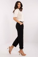 Spodnie Damskie Model DHJ-SP-20506.79 Black - Italy Moda Italy Moda Spodnie Damskie Model DHJ-SP-20506.79 Black - Italy Moda Italy Moda