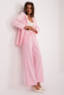 Spodnie Damskie Model DHJ-SP-A7327TR.28 Light Pink - Italy Moda Italy Moda